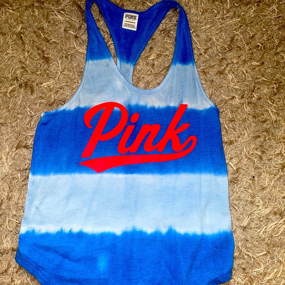 Pink VS tank top.